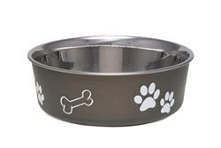 Loving Pets Classic Dog Bowl Espresso 1ea/Medium