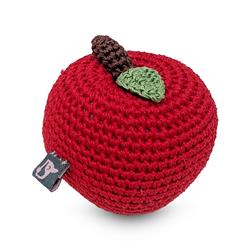 Crochet Squeaker Toy - Apple