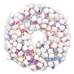 Gourmet Donut, Cotton Candy Donut Dog Treat