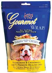 Loving Pets Gourmet Wraps Banana Wrapped with Chicken Dog Treat 1ea/6 oz