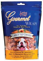 Loving Pets Gourmet Wraps Carrot Wrapped with Chicken Dog Treat 1ea/6 oz