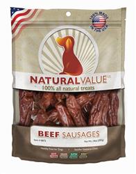 Loving Pets Natural Value Beef Sausage Recipe Dog Treat 1ea/13 oz