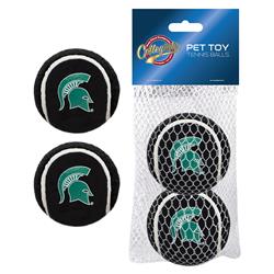 Michigan State 2 Pc Tennis Ball