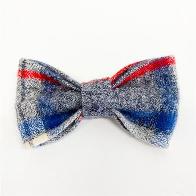 Flannel Pj's Plaid Dog Collar Bow Tie (2 colors)