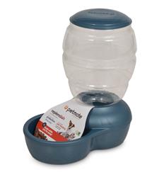 Petmate Replendish Feeder with Microban Pearl Peacock Blue 1ea/Small