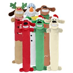 Multipet Loofa Christmas Assortment Size: 12inch (Santa, Reindeer, Snowman)