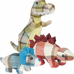 Multipet Multipet Plaidosaurus Jumbo (stegosaurus, triceratops, T-rex) Size: 15inch