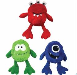 Multipet Multipet Plush Monster with Large Squeaker Size: 9inch