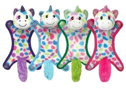 Multipet Multipet Puppy Ball-Head Unicorns Asst.Colors | Size: 10inch (pink, purple, blue green)