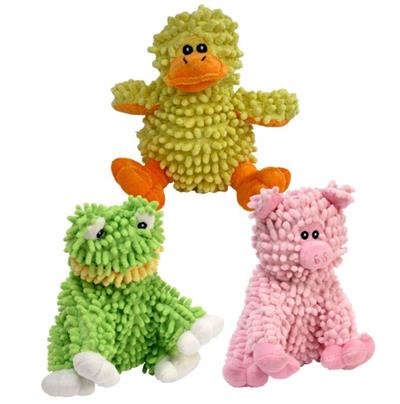 Multipet Pet Envy Floppy Moppy Dog Toy Assorted 7.5 In