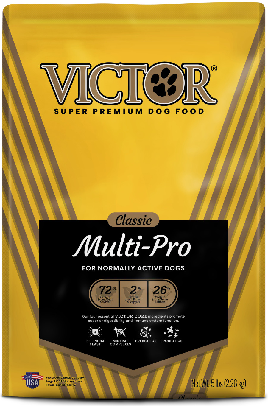 Victor Super Premium Dog Food Multi Pro 5 Lb