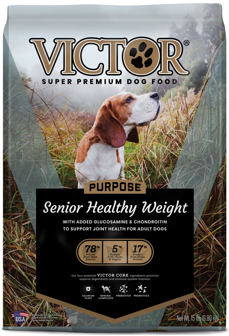 Victor Super Premium Dog Food SeniorHealthy Weight 15 Lb