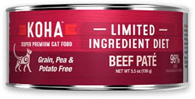 Koha Cat Limited Ingredient Grain Free Shredded Lamb 5.5Oz (Case of 24)