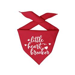 Valentine Bandana | Valentines Day Bandana | Valentine Dog Bandana | Little Heart Breaker 
