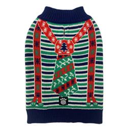 Holiday Tie Sweater