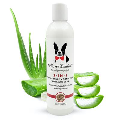 Puppy 2-in-1 Shampoo & Conditioner by Warren London, 8oz. Bottle