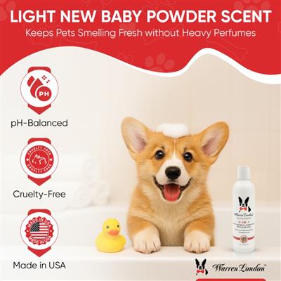 Puppy 2-in-1 Shampoo & Conditioner by Warren London, 8oz. Bottle
