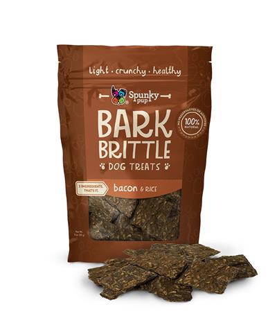 Bark Brittle - Bacon and Rice by Spunky Pup