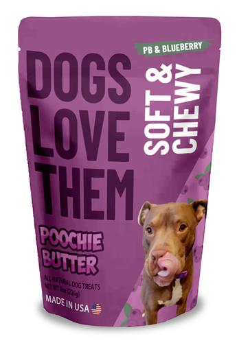 Peanut Butter + Blueberry Soft Chewies