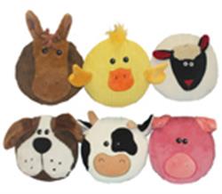 Multipet Sub-Woofers Dog Toy Assorted 7 In
