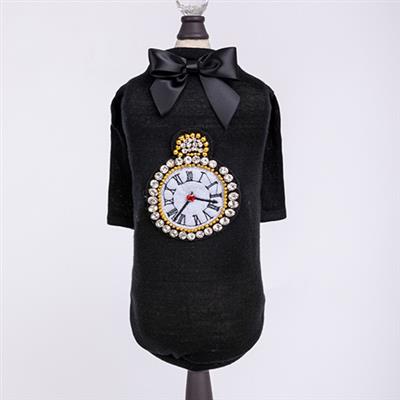 Timeless Dog Tee: Black