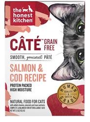 Honest Kitchen Cat Cate Salmon And Cod Pate 5.5Oz. (Case Of 12)