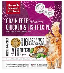 Honest Kitchen Cat Grain Free Dehydrated Chicken Whitefish 4Lb