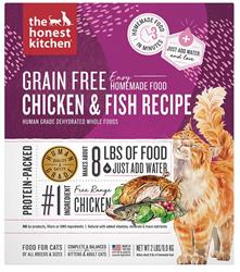 Honest Kitchen Cat Grain Free Dehydrted Chicken Whitefish 2Lb