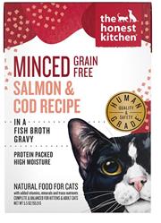 Honest Kitchen Cat Minced Salmon Cod 5.5Oz