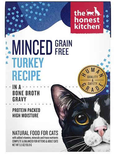 Honest Kitchen Cat Minced Turkey5.5Oz
