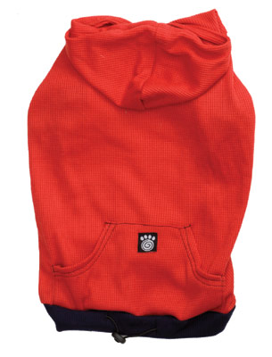 Red On the Go Thermal Hoodie