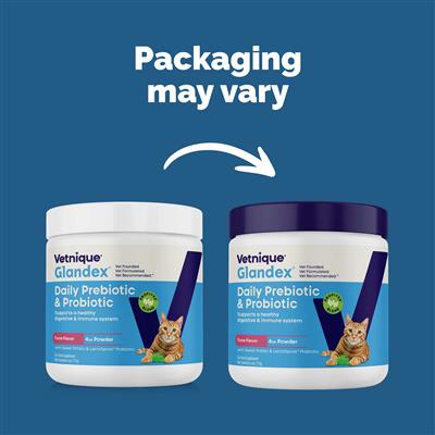 Glandex Feline Anal Gland Support Powder - Tuna Flavor