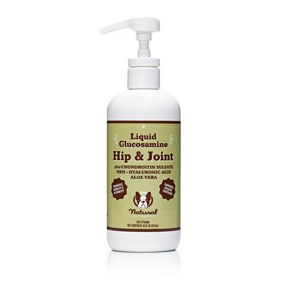 Liquid Glucosamine Hip & Joint Oil for Dogs 16 oz Bottle with Pump Included Separately