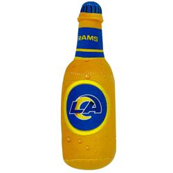 Los Angeles Rams Beer Bottle Toy by Pets First
