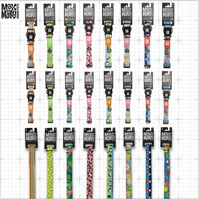 Max & Molly ISO, Easy Setup Wall Planogram, 8 STYLES, Collars & Leashes