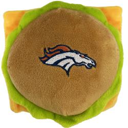 Denver Broncos Hamburger Toy by Pet First