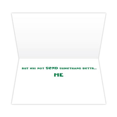 Cope - I waz gonna mail you a card...