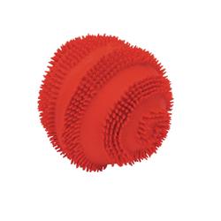Rascals Latex Dog Toy Spiny Ball Red 2.5 In