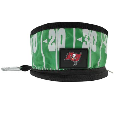 Tampa Bay Buccaneers Collapsible Pet Bowl by Pet First