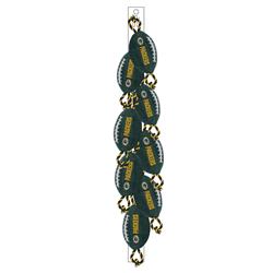 NFL Green Bay Packers 8 pcs Nylon Football Toy Clip Strip