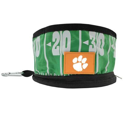 Clemson Collapsible Pet Bowl by Pet First