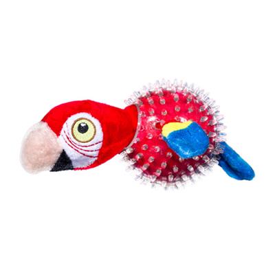 SPUNKY PUP LIL' SQUEAKERS PARROT