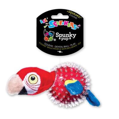 SPUNKY PUP LIL' SQUEAKERS PARROT