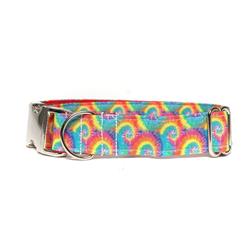 RAINBOW TIE DYE - DOG COLLAR