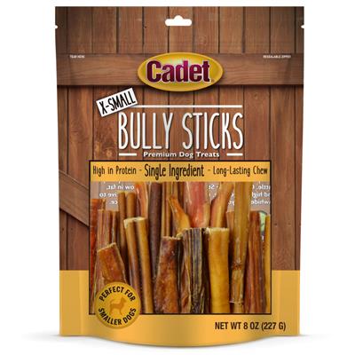 Cadet Bully Sticks Dog Treats X-Small 1ea/8 oz