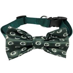 NFL Green Bay Packers Collar with Removable Bow