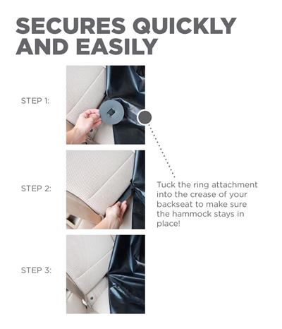 Outward Hound PupShield Protective Dog Hammock for Car Backseat