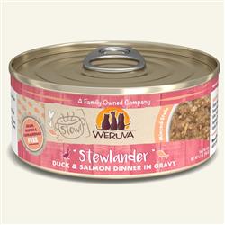 Weruva Cat Stewlander Duck & Salmon Dinner in Gravy 5.5oz (Case Of 8)