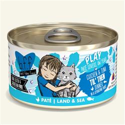 BFF Cat Play Chicken & Tuna Til' Then Chicken & Tuna Dinner 2.8oz. (Case Of 12)
