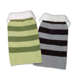 Stripe Polo Sweater